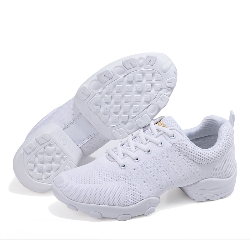 ανδρικά αθλητικά παπούτσια χορού από δίχτυ που αναπνέουν - ελαφριά παπούτσια τζαζ με κορδόνια με μαλακή σόλα για άνεση και ευελιξία 2026 - $59.99 –P1