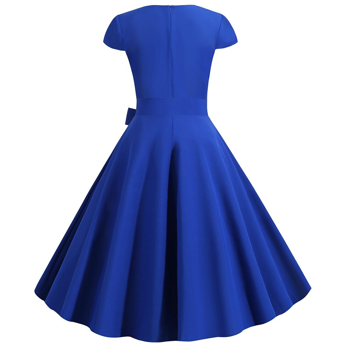 Retro Vintage 1950s Vacation Dress Flapper Dress Swing Dress Christmas Party Dress Audrey Hepburn Women's Cosplay Costume Masquerade Casual Daily Dress Attire Christmas Party 2026 - $29.99 –P18