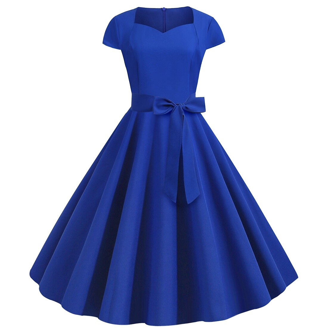 Retro Vintage 1950s Vacation Dress Flapper Dress Swing Dress Christmas Party Dress Audrey Hepburn Women's Cosplay Costume Masquerade Casual Daily Dress Attire Christmas Party 2026 - $29.99 –P16