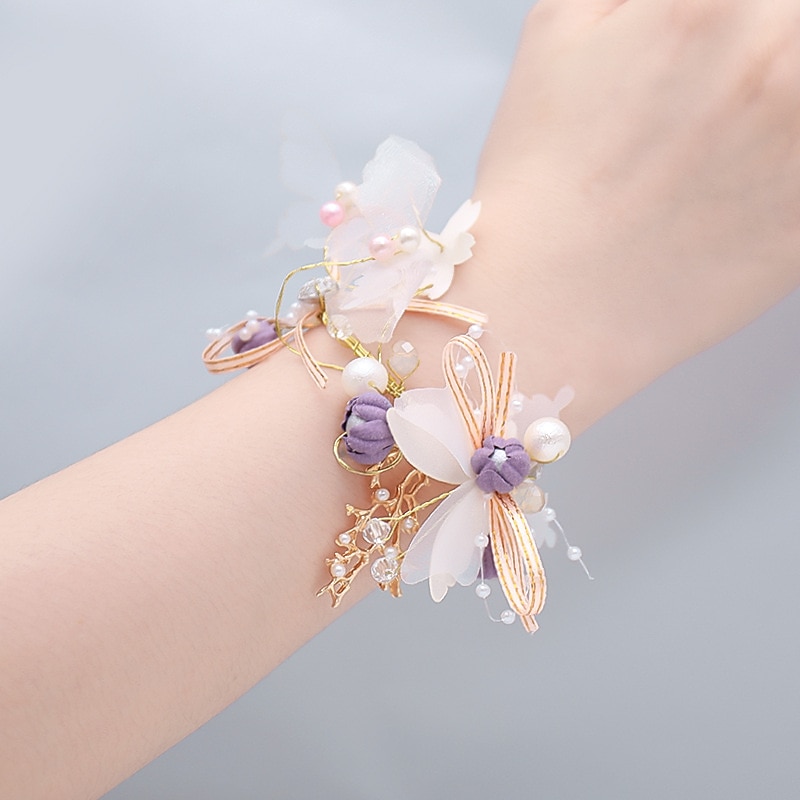 Kinderen Voor meisjes Armbanden Bloemig Blozend Roze Rood 2025 - $5.99 –P4
