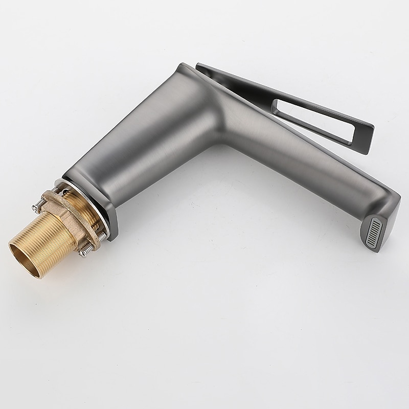 ברז אמבטיה בית חווה ידית אחת כיור כיור כיור ברז כרום/שחור/אפור/זהב זמין 2025 - $145.99 –P5