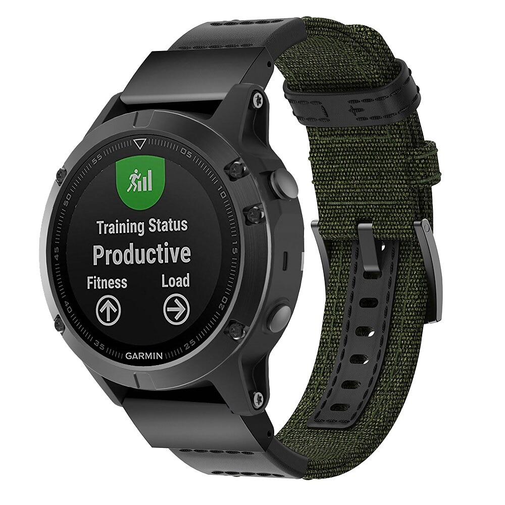 Ver Banda para Garmin Fenix Quatix 7X 6X 5X Plus 3 HR Sapphire Instinct 2X Solar Enduro Tactix 7 Pro Descent Mk2i Mk2 D2 Bravo Charlie Delta PX Nailon Reemplazo Correa Ajuste rápido 26 mm Transpirable 2025 - $20.99 –P3