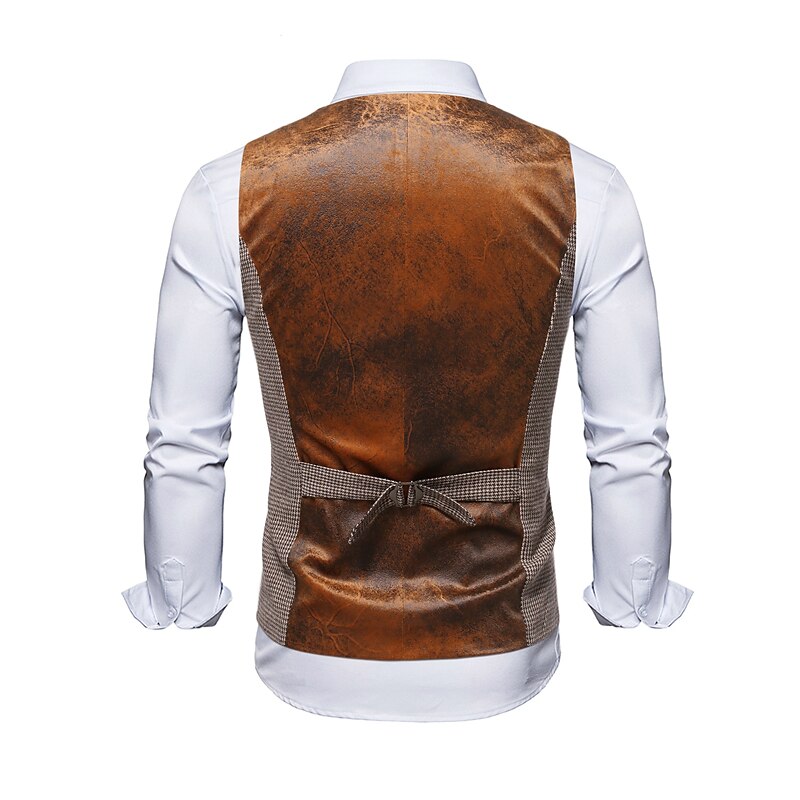 Retro / vintage Urlați 20 de ani Anii 1920 Vestă Gatsby Gangsteri Bărbați Mascaradă Petrecere / Seara Petrecerea Burlăcițelor Adulți vestă 2025 - $37.99 –P8