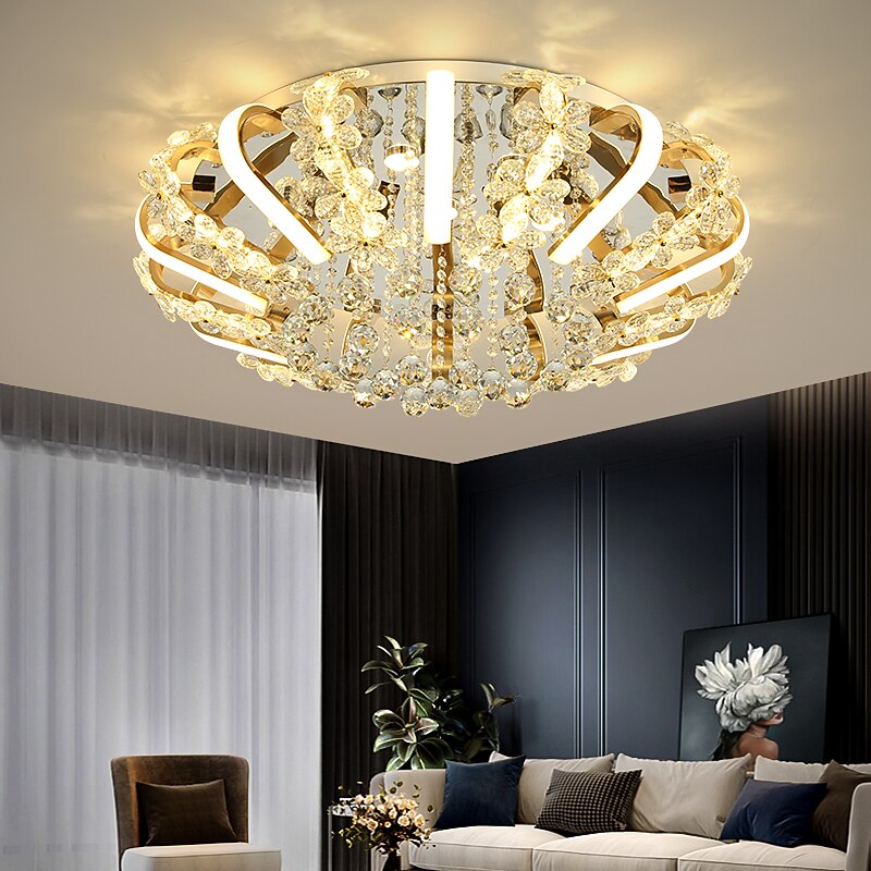 Φώτα οροφής 52cm 82cm led μοναδικής σχεδίασης πολυέλαιος χωνευτός φωτισμός ανοξείδωτος σκανδιναβικός στυλ 110-120v 220-240v 2025 - $773.99 –P7
