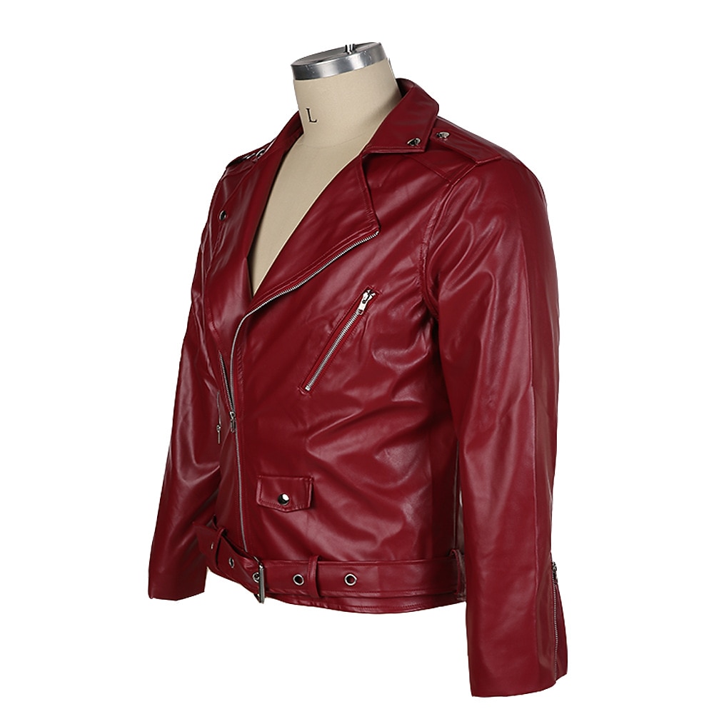 Per uomo Giubbotto Giacca di pelle sintetica Giacca da motociclista Giacca da moto Attività commerciale Giornaliero Tenere al caldo Antivento Tasche Autunno Tinta unica Streetwear Lavoro Collo del 2026 a $57.99 –P19