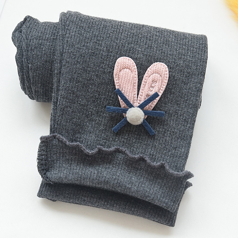Mädchen 3D Tier Gamaschen Frühling Herbst Kuschelig Basic Stumpfhosen kinderkleidung 3-8 Jahre Freizeitskleidung Casual Regular Fit 2025 - $7.99 –P1