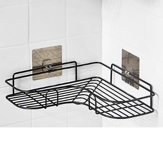 Shower Caddy Bathroom Shelf with Hooks, Shower Caddy Rack, Bathroom Kitchen No Punching Triangle Storage Rack, Bathroom Accessories 2025 - $11.49 –P1
