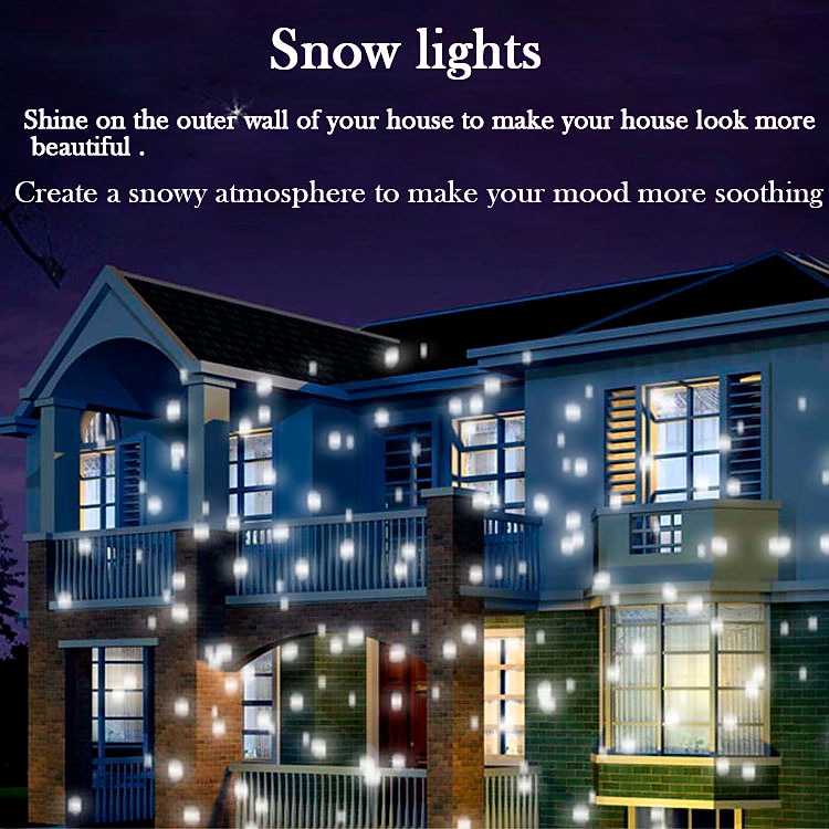 Christmas Snowflake Projection Lamp Ground Plug-in Vertical Dual-purpose Snowflake Projector Lamp Christmas Decoration Lamp Can Be Plugged In 2025 - $41.99 –P9