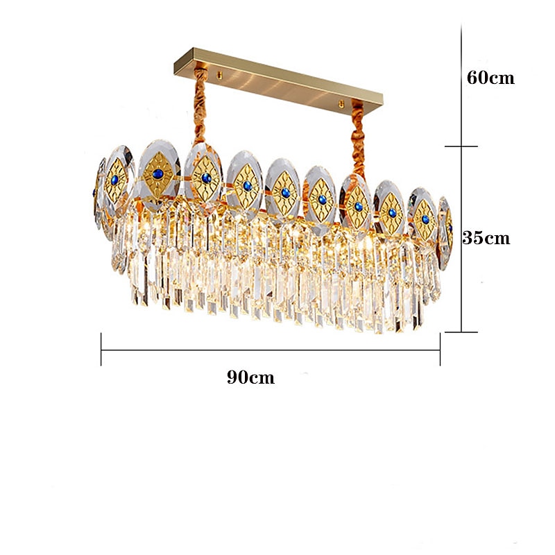 lampada a sospensione a led 80 cm lampadario a sospensione design lanterna in acciaio inox elettrolitico moderno 220-240v del 2025 a $2315.99 –P7