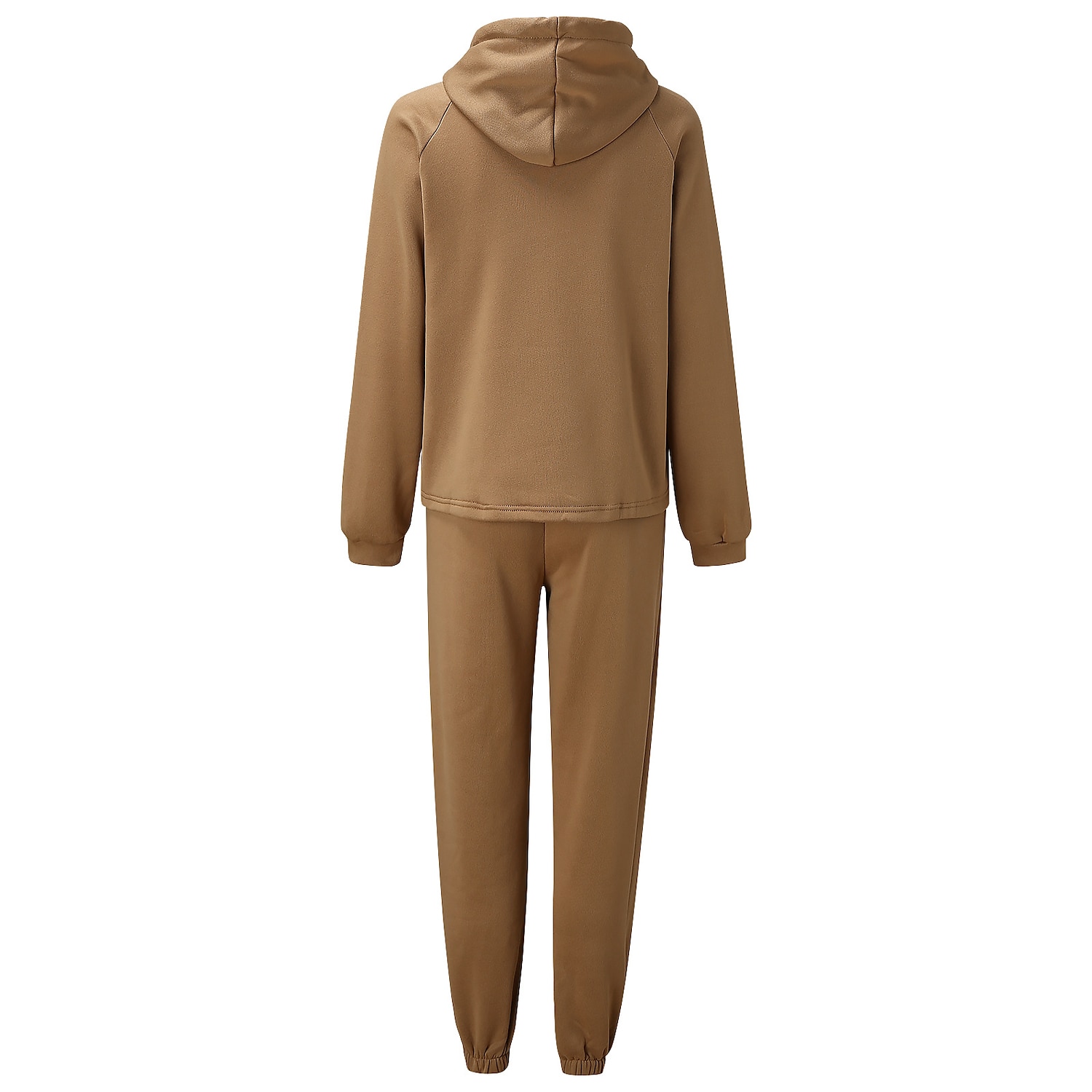 Women's Active Streetwear Tracksuit Pants Sets Sweatshirt Long Sleeve Hooded Solid Color Sports Outdoor Casual Black White Green Fall & Winter Regular Fit 2025 - $28.99 –P16