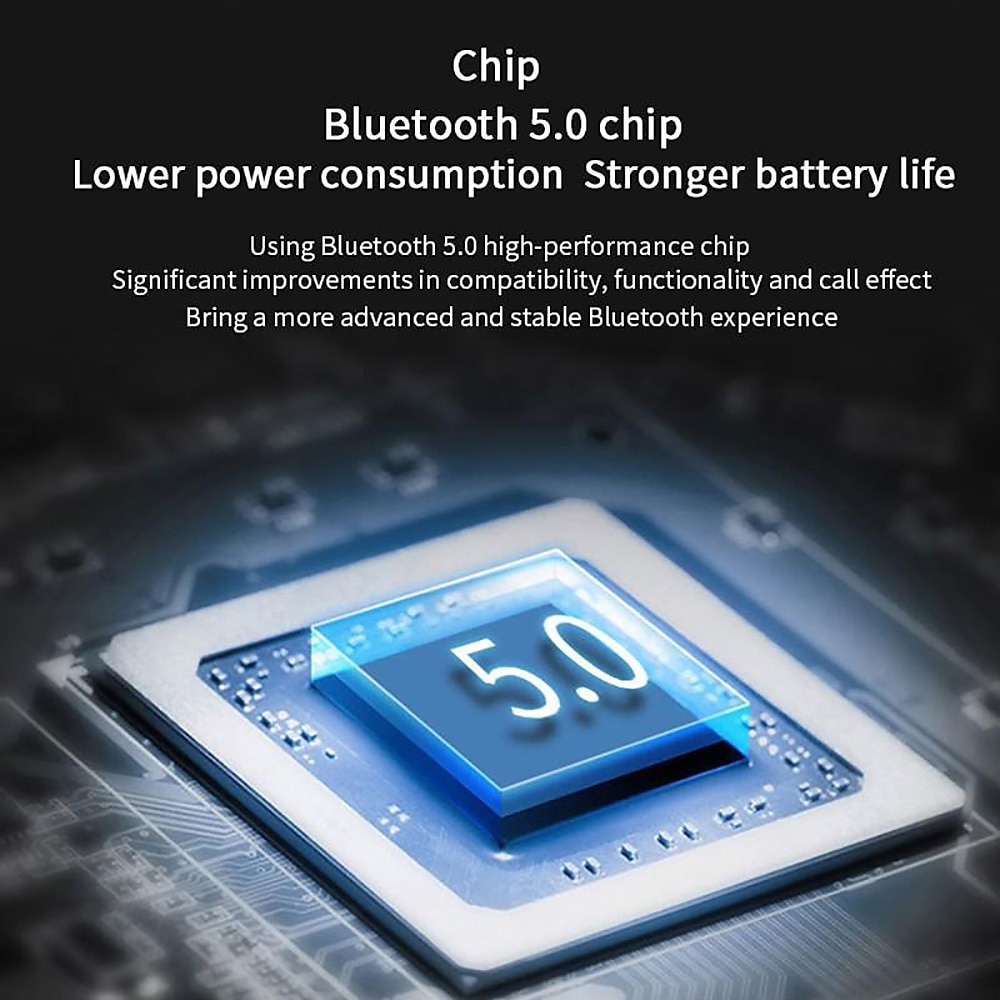 LITBest DYY-1 Наушники с костной проводимостью Наушники с костной проводимостью Bluetooth 5.0 Стерео для Яблоко Samsung Huawei Xiaomi MI 2025 - $31.99 –P9