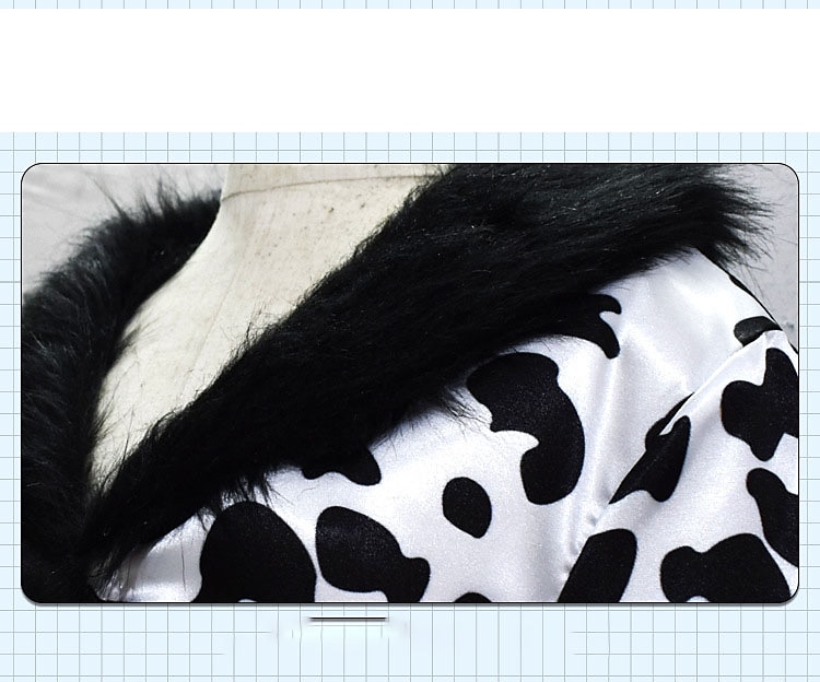 Sto a jeden dalmatin Cruella de Vil Šaty Cosplay kostým Maškarní prázdniny Filmové kostýmy for Dámské Dospělé Karneval Plesová maškaráda 2025 - $55.99 –P5