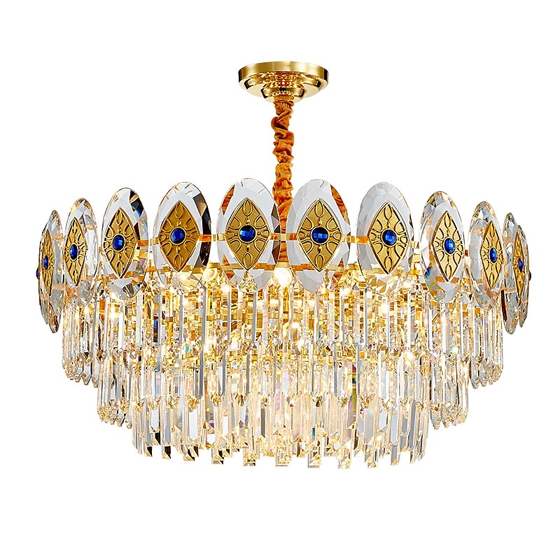 lampada a sospensione a led 80 cm lampadario a sospensione design lanterna in acciaio inox elettrolitico moderno 220-240v del 2025 a $2315.99 –P5