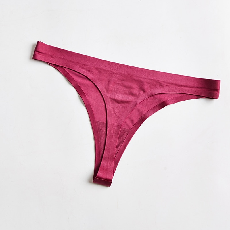 női szexi bugyi basic bugyi g-strings & tanga bugyi rövid fehérnemű 1 db fehérnemű divat szexi kényelem alap tiszta szín nylon alacsony derék szexi fekete rózsaszín fukszia m l xl otthoni ruhák 2025 - $8.99 –P4