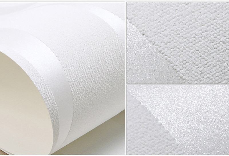 Papiers peints cool papier peint couleur unie blanc gris or papier peint fond amovible non tissé pour la décoration de la maison matériau imperméable décoration de la maison 53*950 cm de 2026 ? $25.99 –P4
