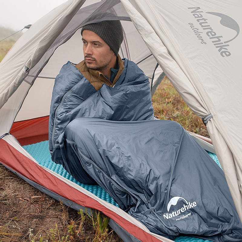 Ultra-Light Imitation Silk Standing Wearable Camping Hiking Adult Sleeping Bag