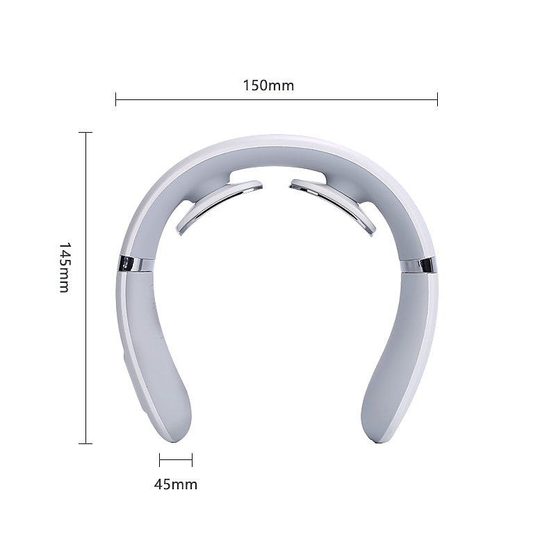Masajeador de cuello eléctrico masajeador de pulso inteligente control de calefacción por infrarrojos lejanos alivio del dolor cuidado de la salud fisioterapia relajación 2025 - $33.99 –P2