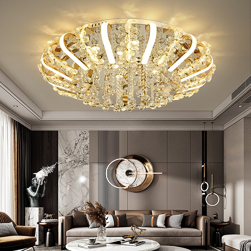 Φώτα οροφής 52cm 82cm led μοναδικής σχεδίασης πολυέλαιος χωνευτός φωτισμός ανοξείδωτος σκανδιναβικός στυλ 110-120v 220-240v 2025 - $773.99 –P2