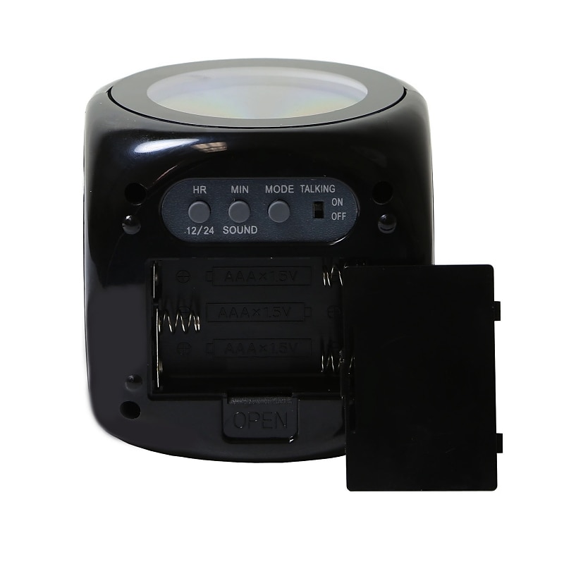 LED Smart Light  Projection Digital LED Alarm Clock for Bedroom on Ceiling Wall Dimmer USB Charger Battery Time And Temperature Display Backup Loud Dual Alarm Clock for Heavy Sleeper Kid Elderly 2025 - $13.99 –P10
