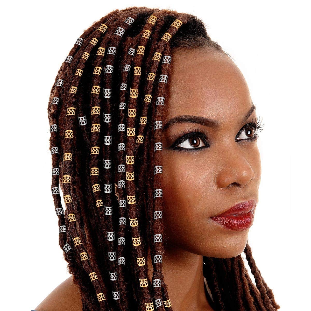Parykk Tilbehør Legering Fletteperler 30 pcs Halloween / Sport & Utendørs / Fest / aften Klassisk Blandet Farge Gylden Sølv / Forlovelsesfest / Cocktailfest / Skoleball / Maskerade 2025 - $6.99 –P4