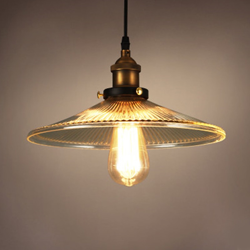 lampada a sospensione a led in vetro casa colonica vintage e27 lampada da soffitto vintage leggera lampada paralume industriale per soggiorno, soggiorno, sala da pranzo, ristorante, bar 110-240v del 2026 a $82.99 –P11
