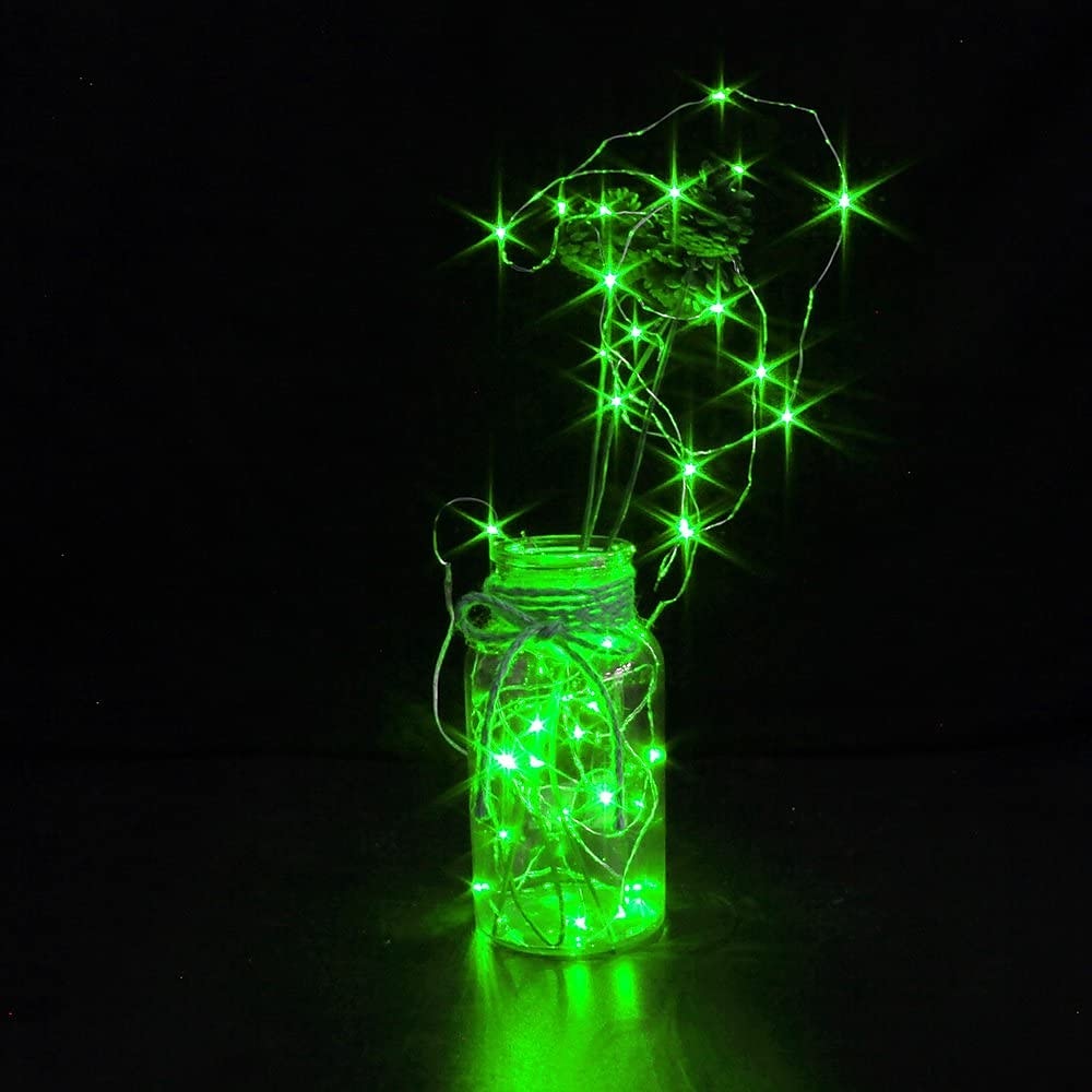 Elegant Wedding Reception Party 24pcs 1M 10Leds LED String Fairy Lights Garland Decorative Light Outdoor String Lights Copper Wire CR2032 Battery Operated Christmas Wedding Party Decoration 2025 - $34.99 –P14
