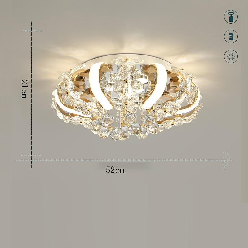 Φώτα οροφής 52cm 82cm led μοναδικής σχεδίασης πολυέλαιος χωνευτός φωτισμός ανοξείδωτος σκανδιναβικός στυλ 110-120v 220-240v 2025 - $773.99 –P9