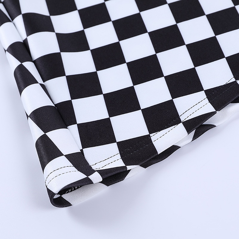 Vintage Punk & Gothic Masquerade Normal Goth Girl Plaid Checkered Fancy Dress Women's Event / Party Adults' Skirts Summer Spring 2026 - GBP £16 –P14
