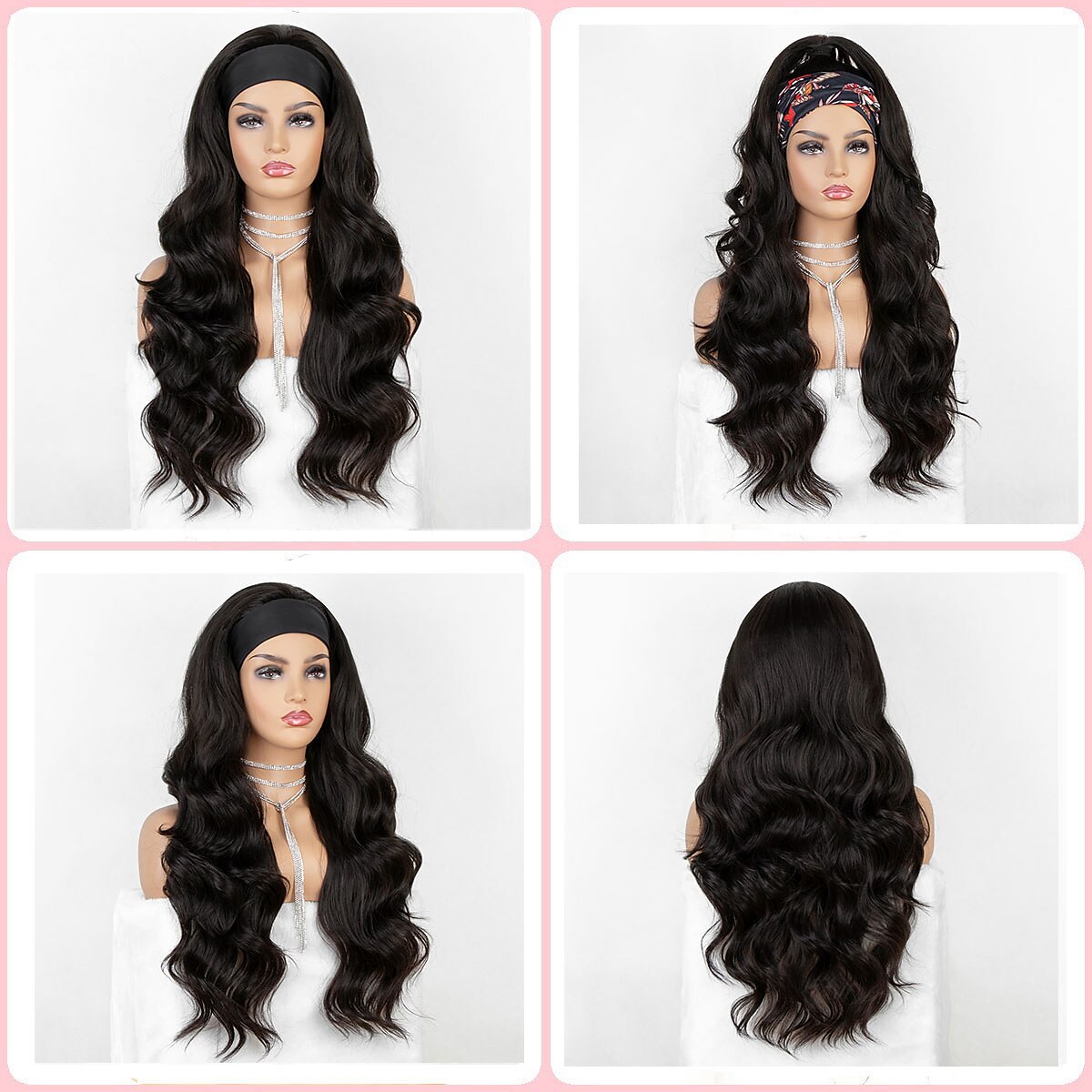 parrucche per capelli ricci con cuticola completa parrucche per capelli con fascia elastica indossabile per capelli umani del 2025 a $26.99 –P2