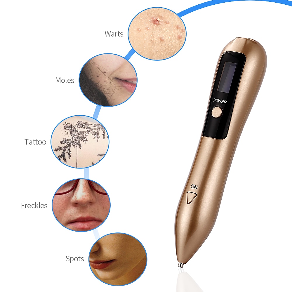 plasma pen laser tattoo mol verwijdering machine lcd oplaadbare gezichtsverzorging skin tag verwijdering sproet wrat donkere vlek remover 2025 - $25.99 –P4