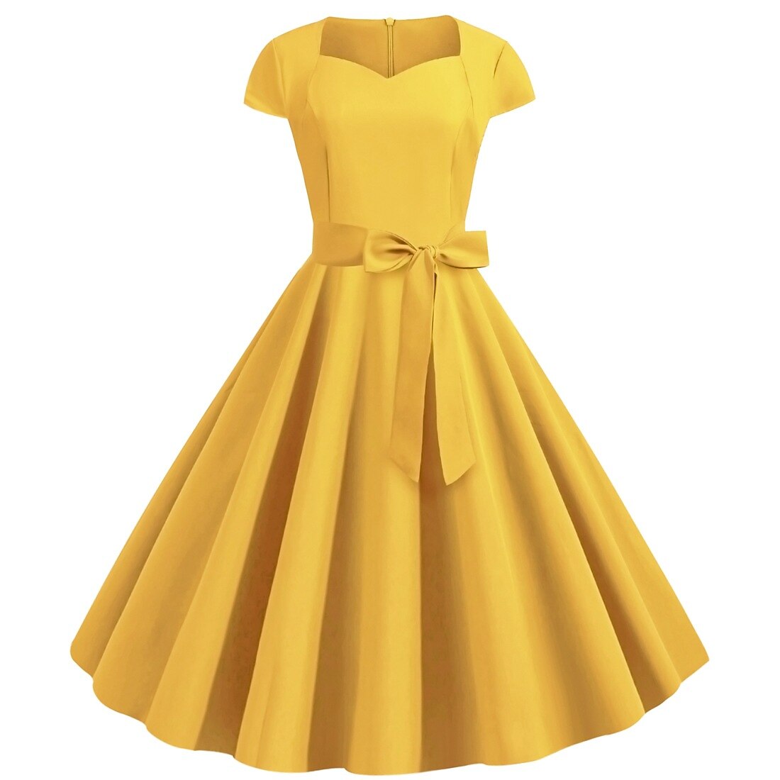 Retro Vintage 1950s Vacation Dress Flapper Dress Swing Dress Christmas Party Dress Audrey Hepburn Women's Cosplay Costume Masquerade Casual Daily Dress Attire Christmas Party 2026 - $29.99 –P8
