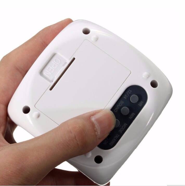 LED Smart Light  Projection Digital LED Alarm Clock for Bedroom on Ceiling Wall Dimmer USB Charger Battery Time And Temperature Display Backup Loud Dual Alarm Clock for Heavy Sleeper Kid Elderly 2025 - $13.99 –P12