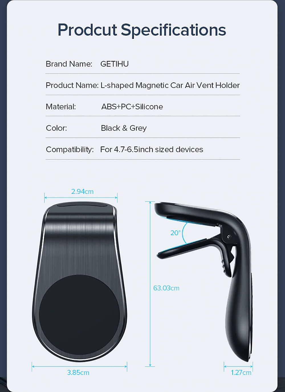Metal Magnetic Car Phone Holder Mini Air Vent Clip Mount Magnet Mobile Stand For iPhone XS Max 11Pro Xiaomi SAMSUNG Galaxy Note10 Smartphones 2025 - $14.99 –P16