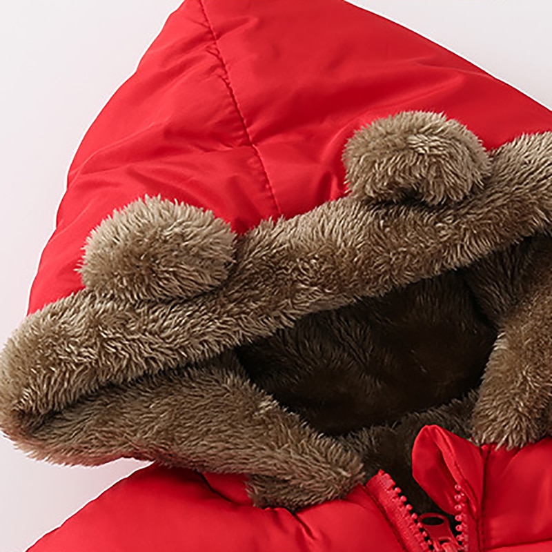 Småbarn Pojkar Kappa Långärmad Ensfärgat Grön Vit Svart Barn Blast Höst Vinter Förtjusande Dagligen Inomhus Utomhus Normal 1-5 år 2025 - $36.74 –P1