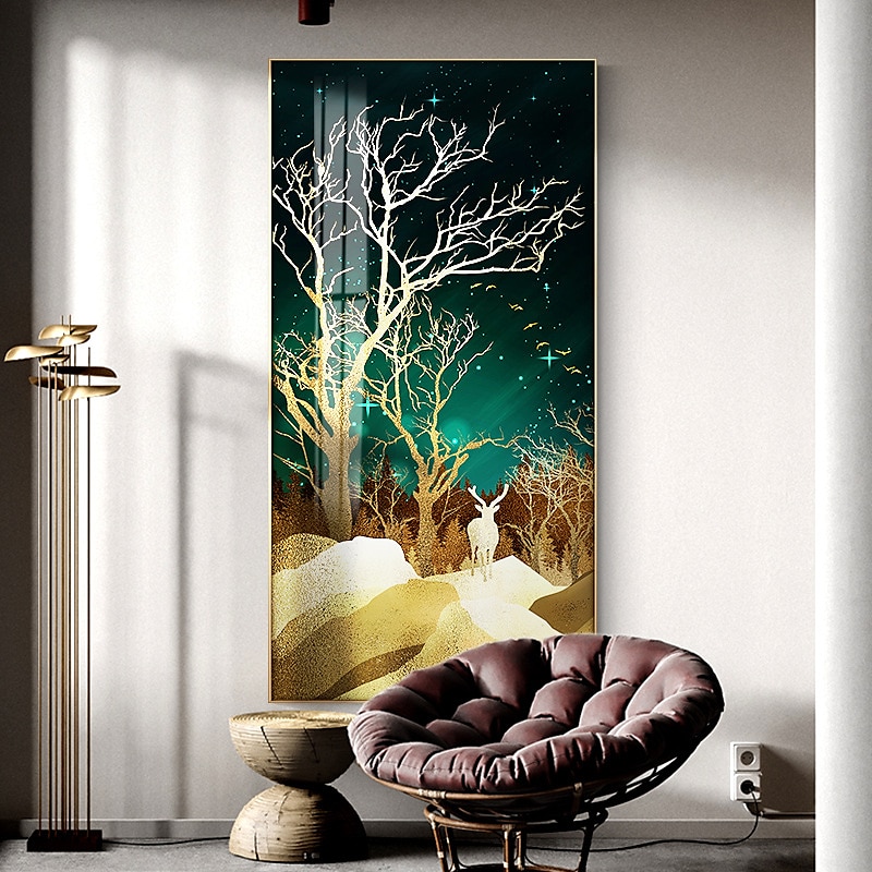 Wall Art Печать на холсте цветочные украшения дома декор свернутый холст без рамки без рамы нерастянутый 2025 - $15.49 –P8