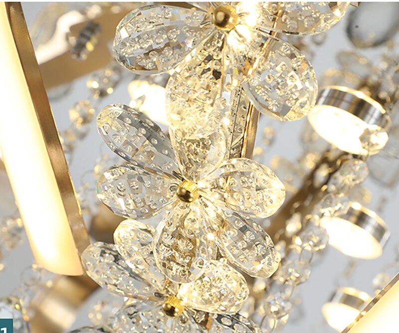 Φώτα οροφής 52cm 82cm led μοναδικής σχεδίασης πολυέλαιος χωνευτός φωτισμός ανοξείδωτος σκανδιναβικός στυλ 110-120v 220-240v 2025 - $773.99 –P11