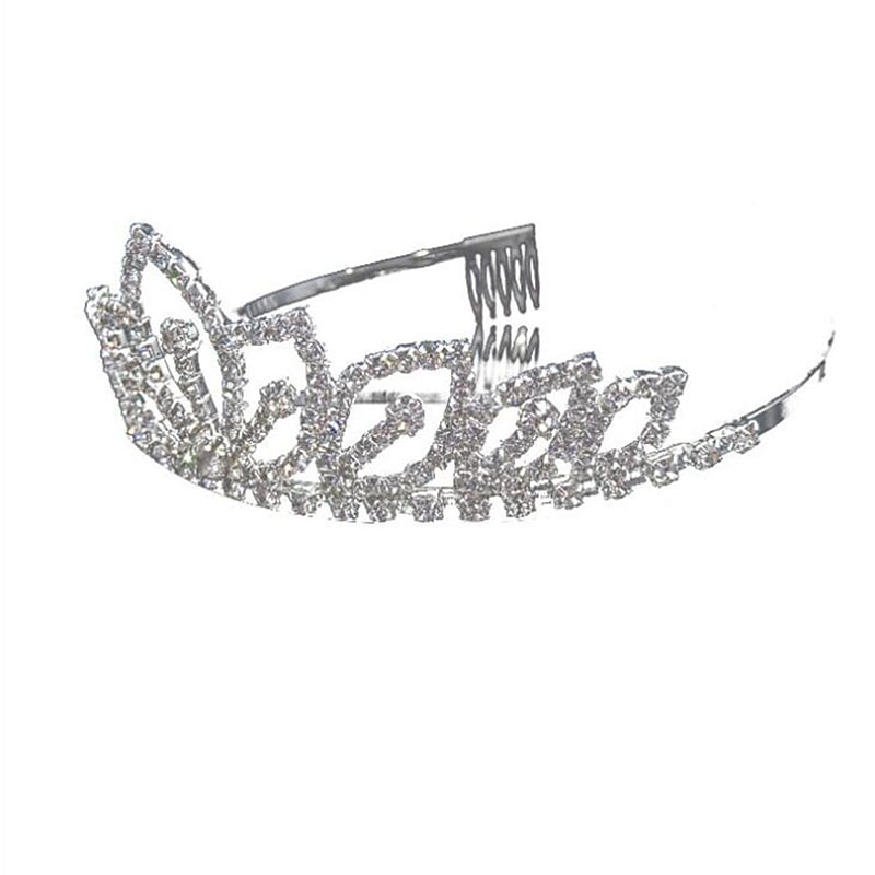Crown Tiaras Alloy Wedding Special Occasion Valentine's Day Valentine Sweet With Acrylic Diamond Crystal / Rhinestone Headpiece Headwear 2025 - $18.99 –P3