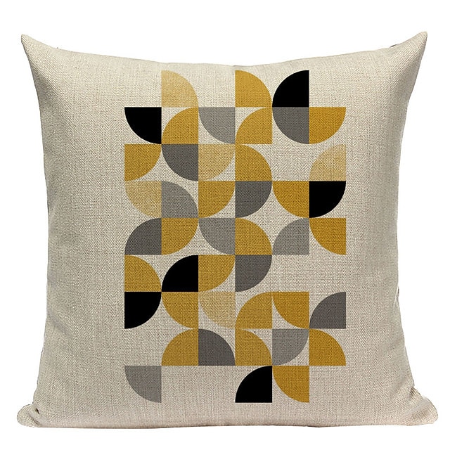 Geometry Double Side Cushion Cover 1PC Soft Throw Pillow Cover Cushion Case Pillowcase for Sofa Bedroom Livingroom Superior Quality Machine Washable Outdoor Cushion for Sofa Couch Bed Chair 2025 - $9.99 –P12