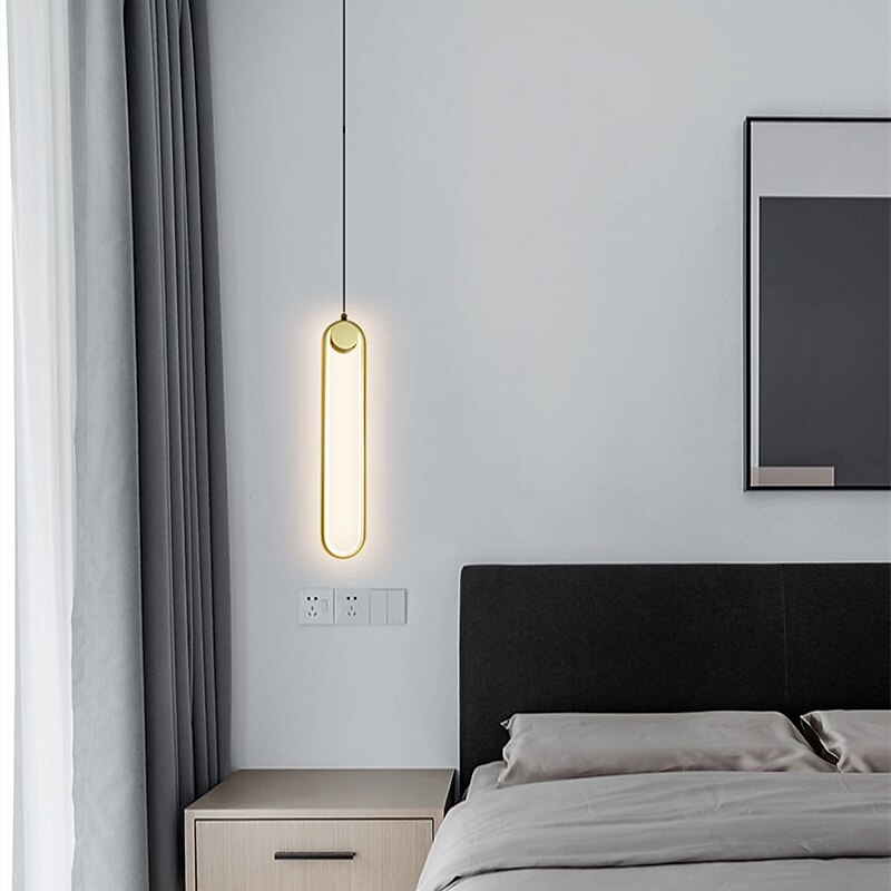 8,3 cm lumina pandantiv cu design unic, finisaj vopsit din aliaj de aluminiu condus stil nordic 220-240v 2025 - $140.99 –P5