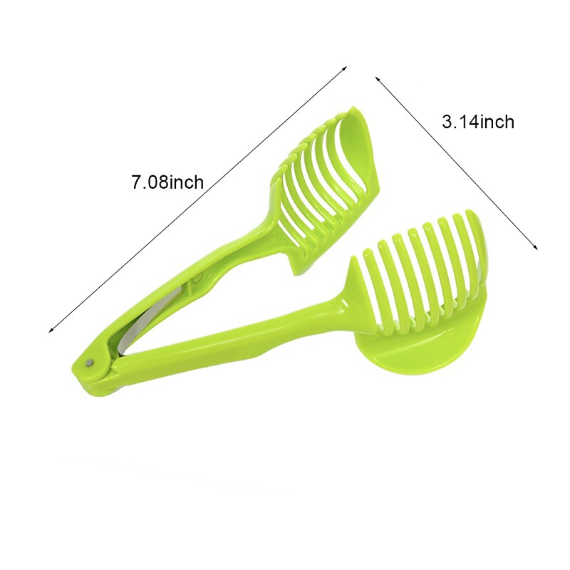 1pc Tomato Slicer Holder, Lemon Slicer, Round Fruit & Vegetable