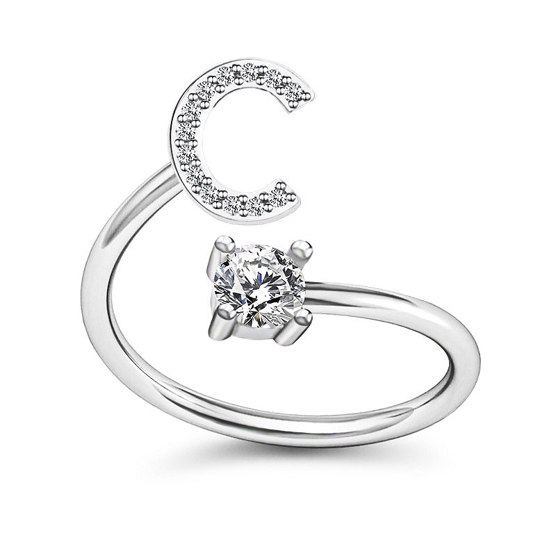 1 stk Bandring For Herre Dame Krystall Hvit Legering Klassisk 2025 - $8.49 –P4