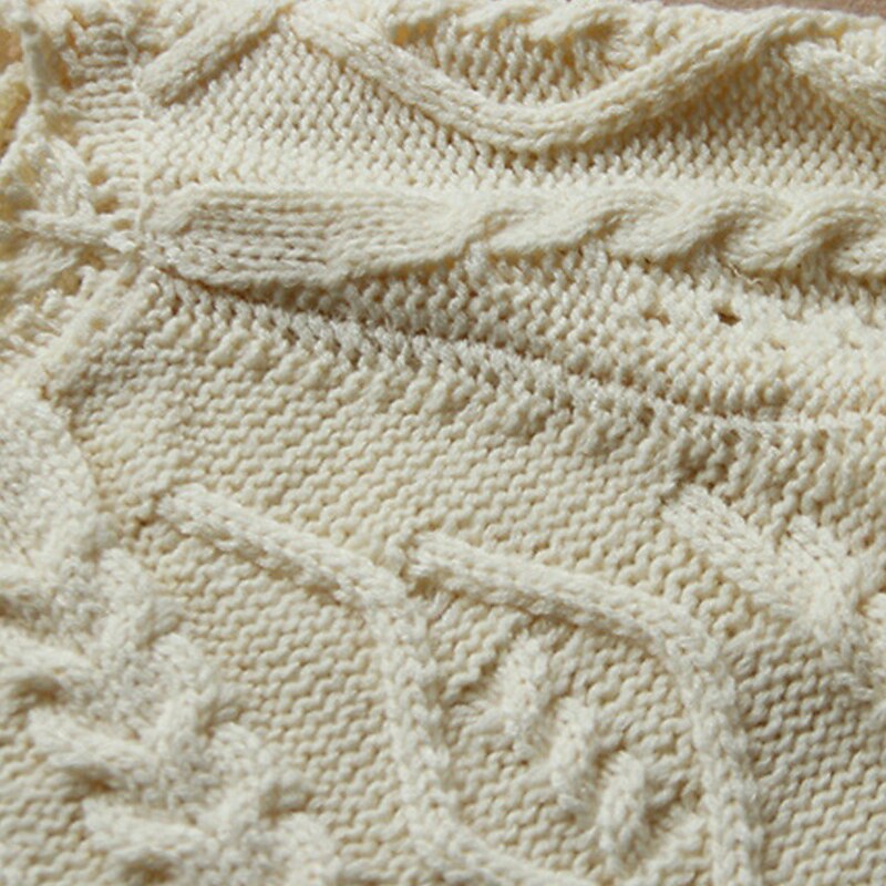 Women's Sweater Cardigan Sweater Open Front Cable Knit Cotton Knitted Front Pocket Fall Winter Long Outdoor Home Daily Stylish Basic Casual Long Sleeve Solid Color Red Beige One-Size 2023 - US $34.99 –P7