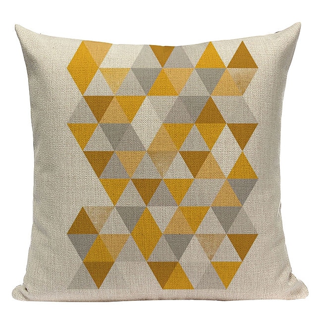 Geometry Double Side Cushion Cover 1PC Soft Throw Pillow Cover Cushion Case Pillowcase for Sofa Bedroom Livingroom Superior Quality Machine Washable Outdoor Cushion for Sofa Couch Bed Chair 2025 - $9.99 –P19