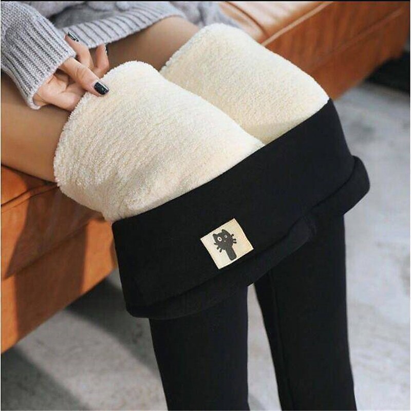 Femme Grande Taille Pantalon en molleton Pantalon Décontractées Toute la longueur Taille moyenne Couleur unie Micro-élastique Intérieur du quotidien Noir Gris foncé Printemps Automne Hiver Standard de 2025 ? $13.99 –P7