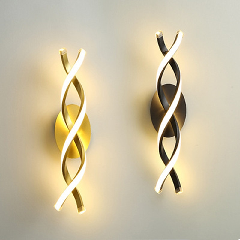 Lightinthebox Wall Light LED Bedroom Bedside Lamp Aluminum Creative Modern Simple Design Hotel Background Wall Staircase Personalized Aisle Lamp 2025 - $141.99 –P7