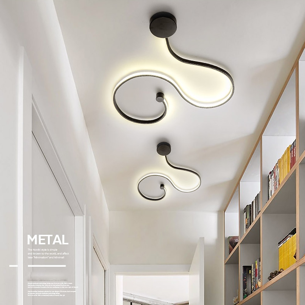 Lightinthebox oogbescherming moderne led wandlampen diy combinatie woonkamer kantoor aluminium wandlamp ip44 30/33/42 w 2025 - $222.11 –P11