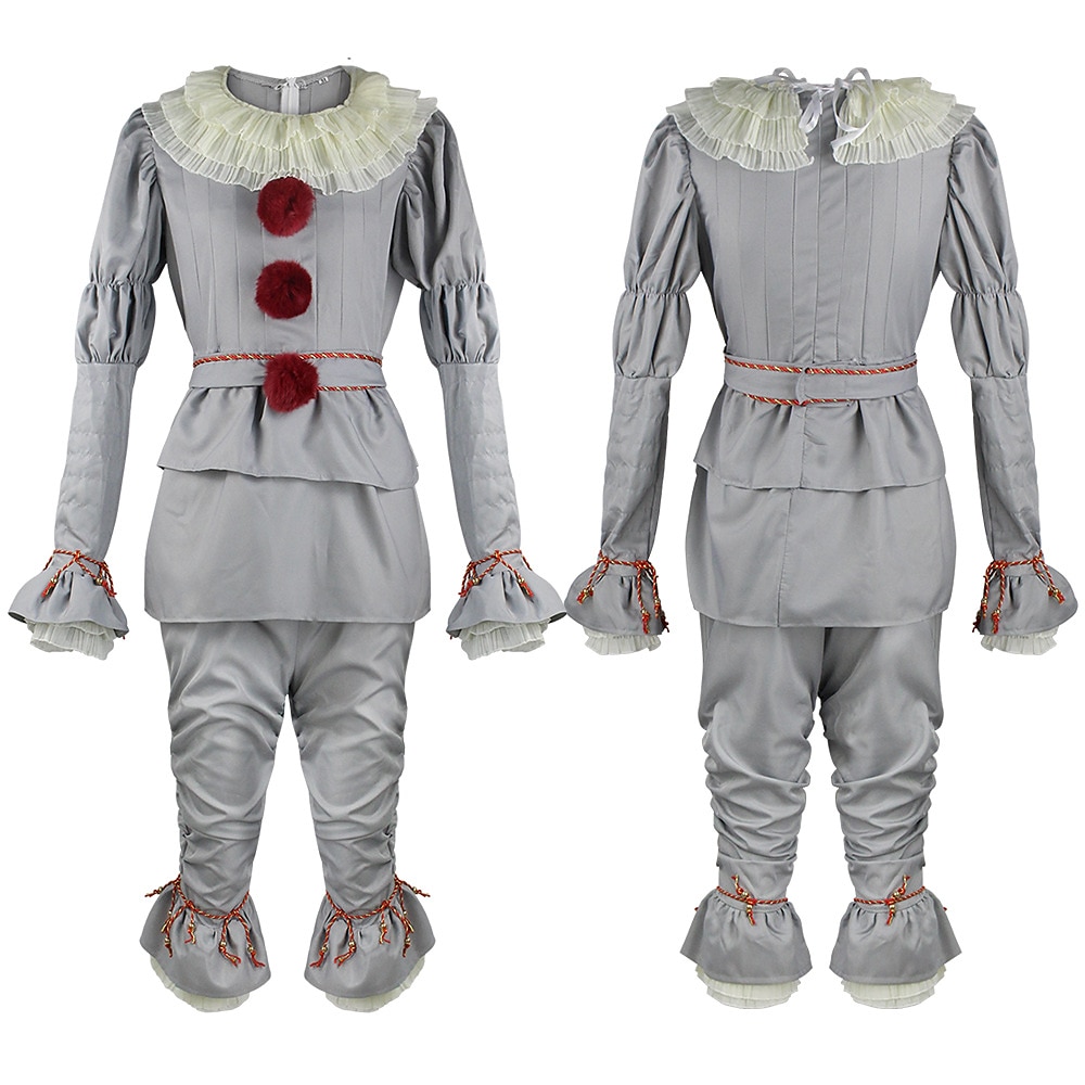 It Burlesque Clown Clown Pennywise Carnival Costume Cosplay Costume Party Costume Masquerade Kid's Adults' Men's Women's Boys Outfits Cosplay Performance Party Halloween Masquerade Mardi Gras Easy 2025 - $60.99 –P8