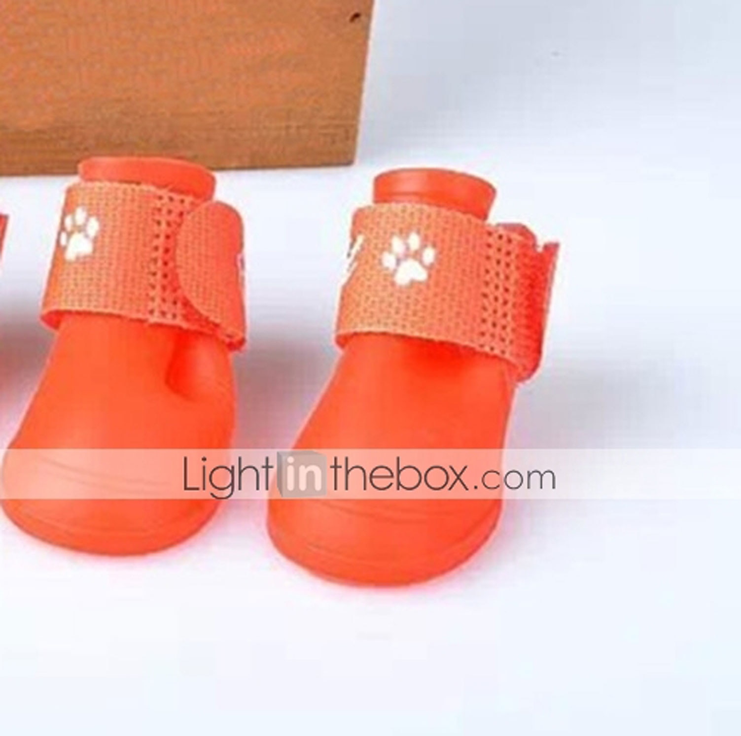 Hunde Pelzige Kleintiere N / A Schuhe und Stiefel Wasserdicht Einfarbig Für Haustiere PU-Leder Rutschfest Purpur 2025 - $13.49 –P16
