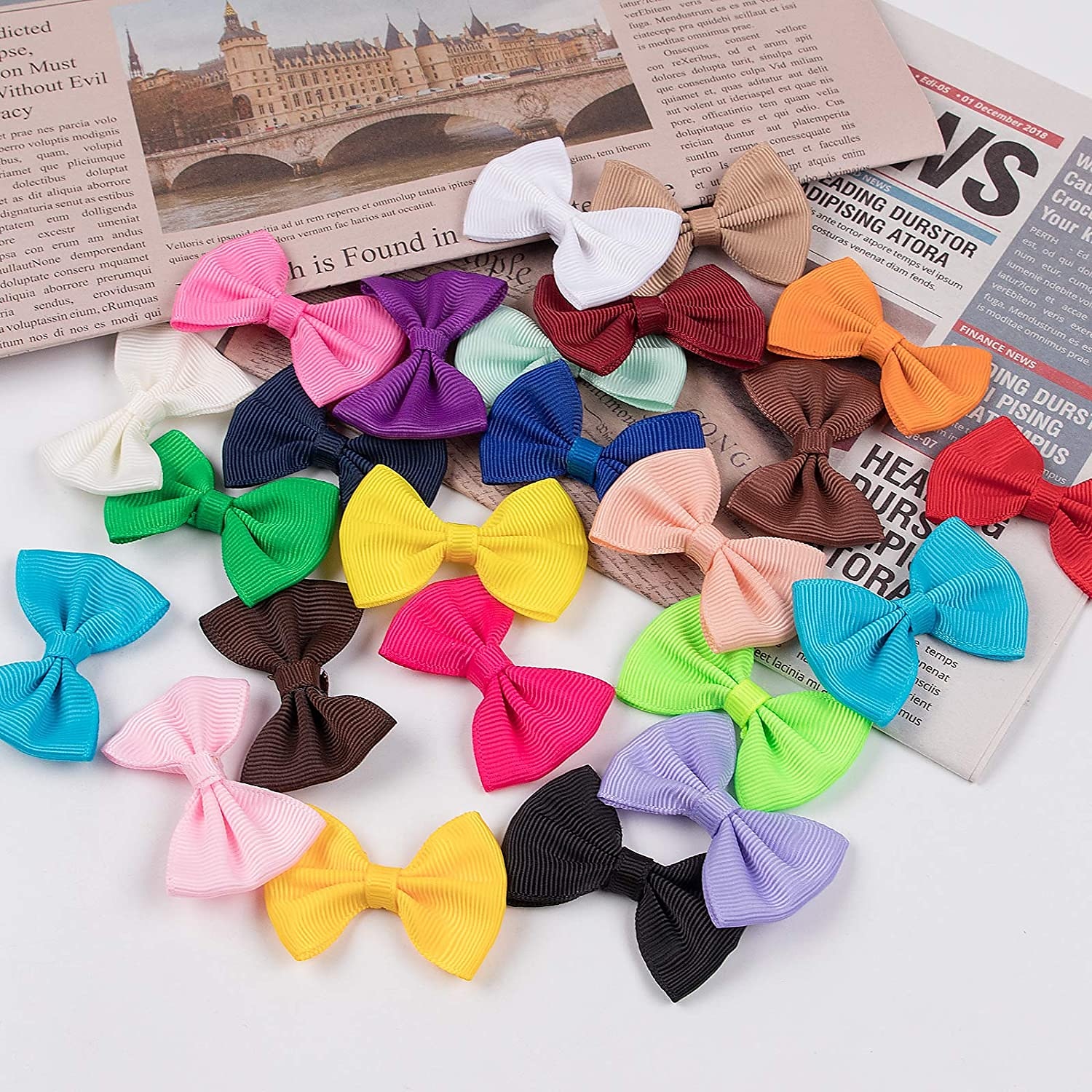 12pcs(6pairs) dog's hair bows clips,small handmade hair accessories bow pet puppy for doggies cat kitten rabbit grooming accessories 2025 - $8.49 –P1