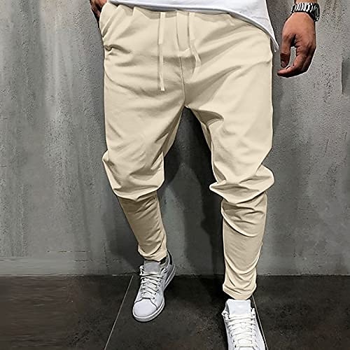 Herren Jogginghose Jogger Hose Hosen Abgeschnittene Hose Freizeithose Kordelzug Elastische Taille Feste Farbe Komfort Schnelltrocknend Täglich Strassenmode Modisch Brautkleider schlicht Lockere 2025 - $16.49 –P2
